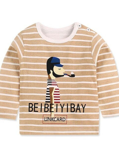 Baby Girl Boy Long Tshirt Cartoon