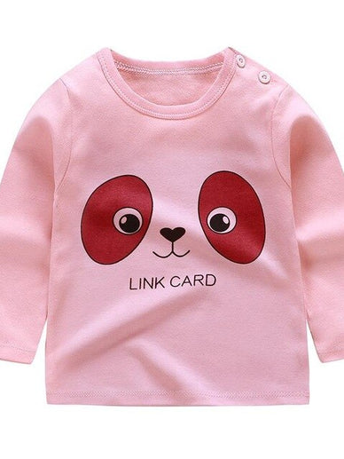 Baby Girl Boy Long Tshirt Cartoon