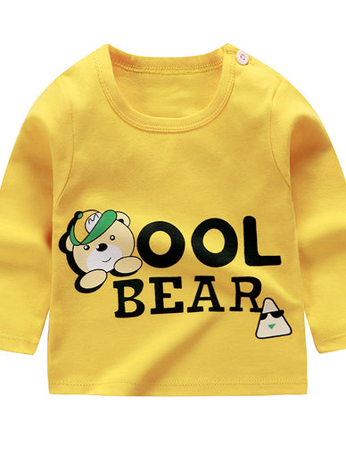 Baby Boys Girls - Long Sleeve Tshirt Cotton