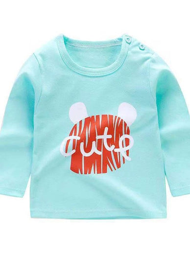 Baby Boys Girls - Long Sleeve Tshirt Cotton