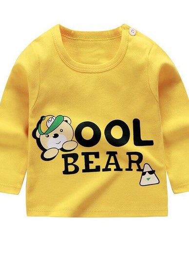 Baby Boys Girls - Long Sleeve Tshirt Cotton
