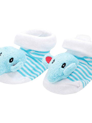 Baby Girls Boys Animal Anti-Slip Floor Socks 0-12M
