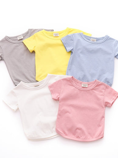 Baby T-Shirt Baby Girl Summer Short  Sleeve