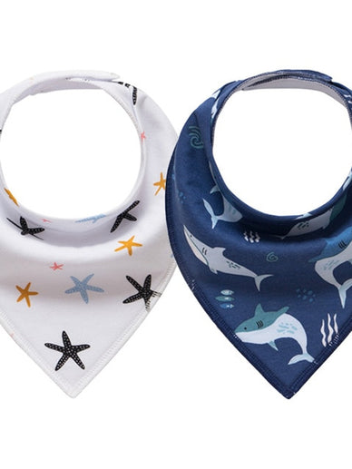 Unicorn Baby Bibs Bandana 2pcs