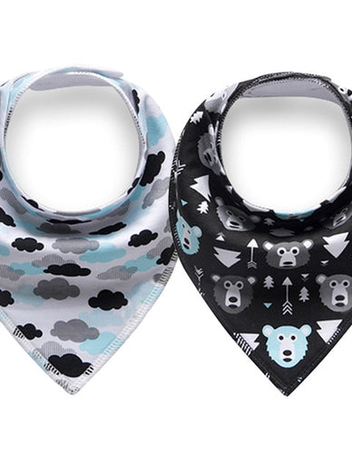 Unicorn Baby Bibs Bandana 2pcs
