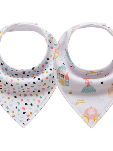 Unicorn Baby Bibs Bandana 2pcs