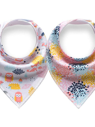 Unicorn Baby Bibs Bandana 2pcs