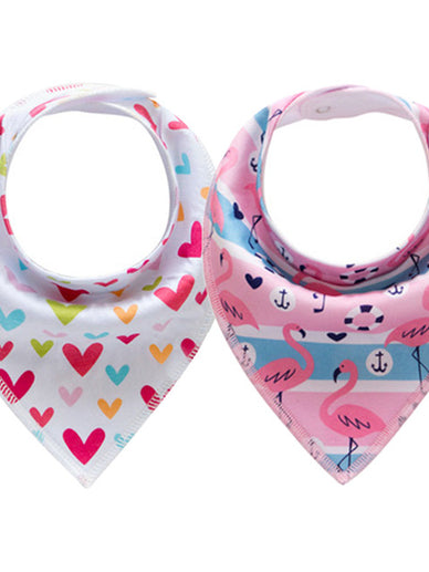 Unicorn Baby Bibs Bandana 2pcs
