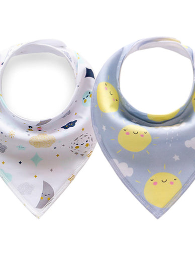 Unicorn Baby Bibs Bandana 2pcs