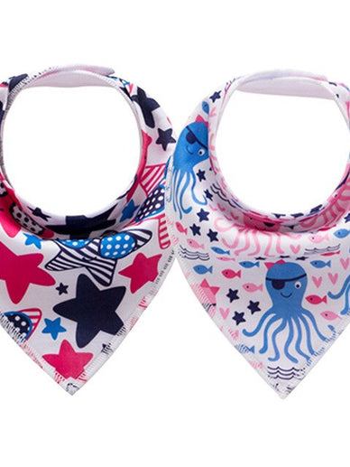 Unicorn Baby Bibs Bandana 2pcs