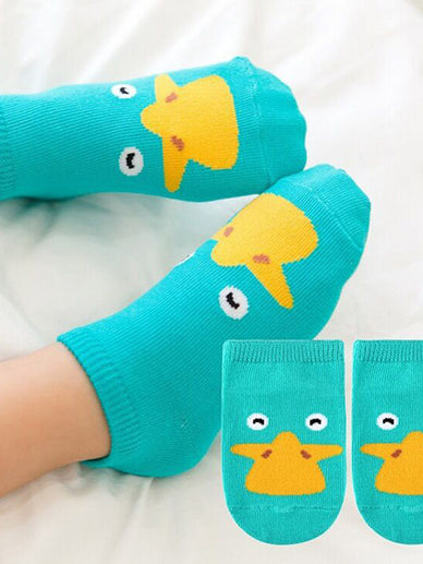 Cotton Summer - Aumtumn  Cartoon Socsk for 0-2Years
