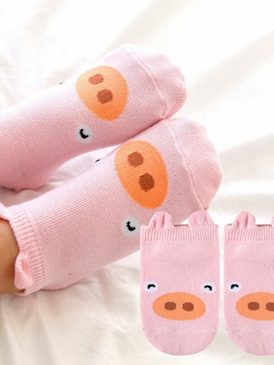 Cotton Summer - Aumtumn  Cartoon Socsk for 0-2Years