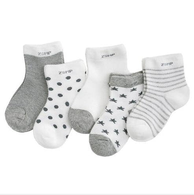 Ultra Thin Summer Socks 0-3y 5 Pairs