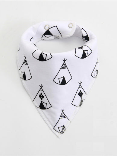 Bandana Drool Bibs Cotton 1 Pcs  Unisex