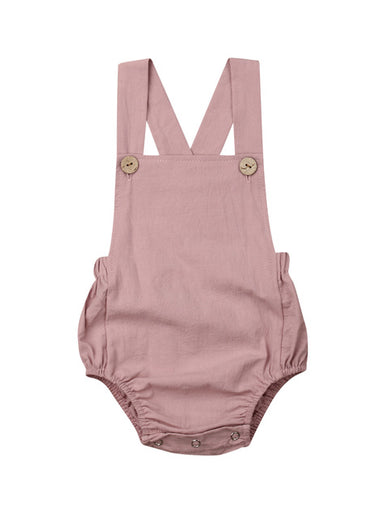 Cotton Sleeveless Jumpsuits
