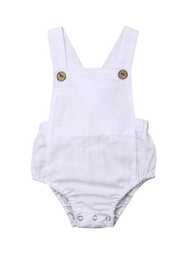 Cotton Sleeveless Jumpsuits