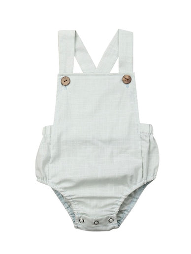 Cotton Sleeveless Jumpsuits