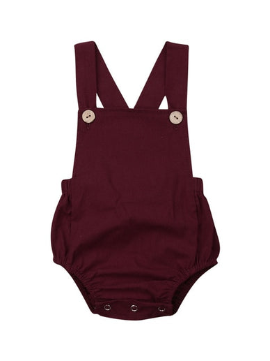 Cotton Sleeveless Jumpsuits