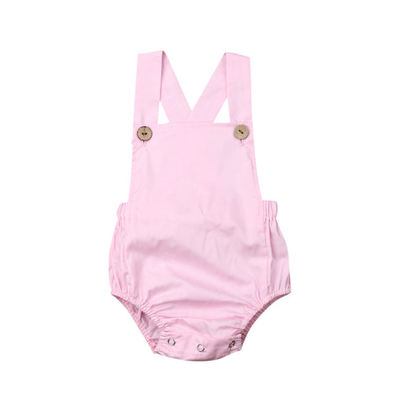 Cotton Sleeveless Jumpsuits
