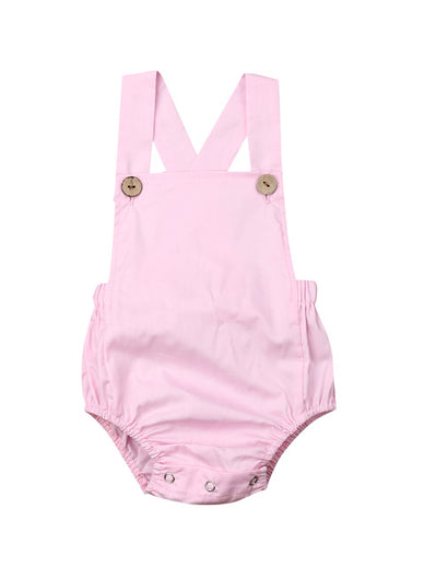 Cotton Sleeveless Jumpsuits