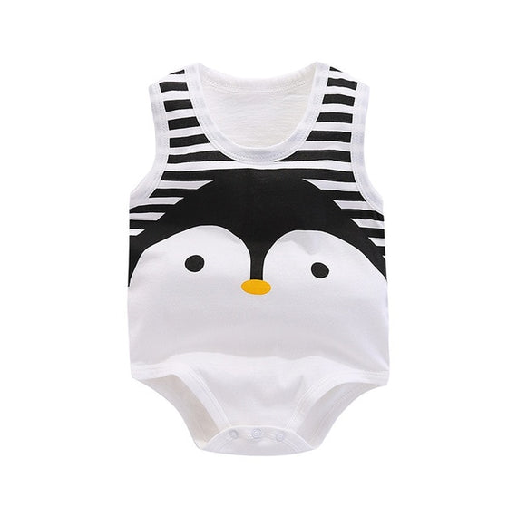 Summer Sleeveless Animal Bodysuit