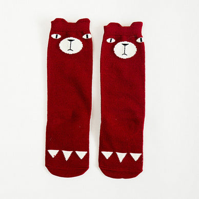 Unisex Lovely Cute Cartoon Knee Socks 0-3Y