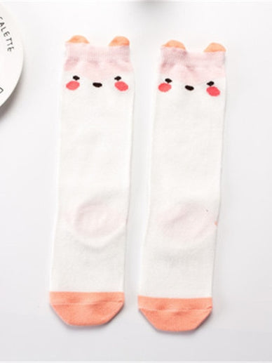 Unisex Lovely Cute Cartoon Knee Socks 0-3Y